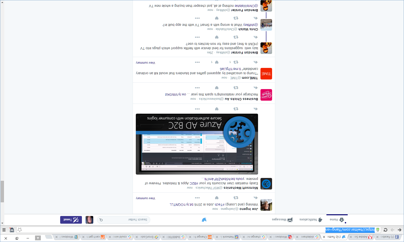 Flipped your Windows 10 screen?
