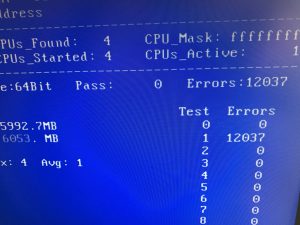 Windows 10 blue screen reboot loop ? Attempted to write to readonly memory